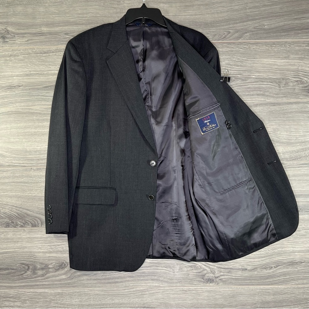 Brooks Brothers 100% Wool Madison Sports Coat Blazer Mens size 44R